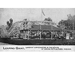 Leaping Giant - roller coaster at Broad Ripple Park